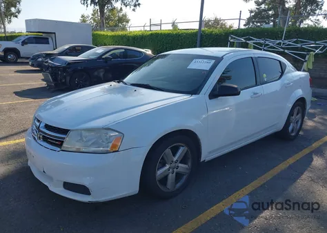 2011 Dodge Avenger Express from USA, damaged, VIN 1B3BD4FB4BN591857